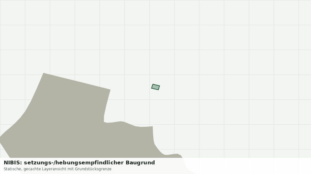 Statische Kartenansicht: NIBIS: setzungs-/hebungsempfindlicher Baugrund
