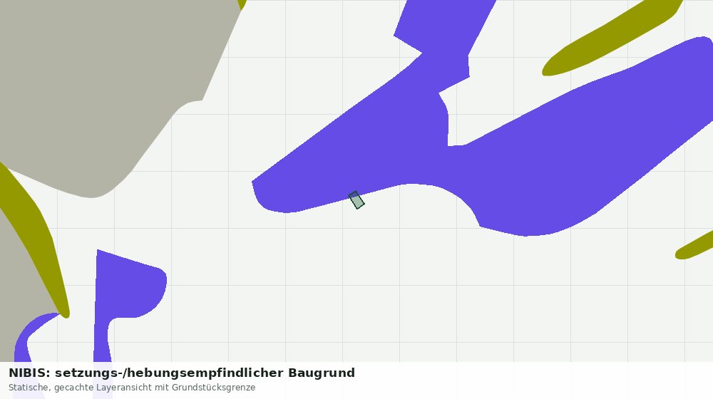 Statische Kartenansicht: NIBIS: setzungs-/hebungsempfindlicher Baugrund