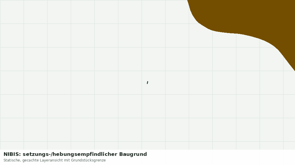 Statische Kartenansicht: NIBIS: setzungs-/hebungsempfindlicher Baugrund