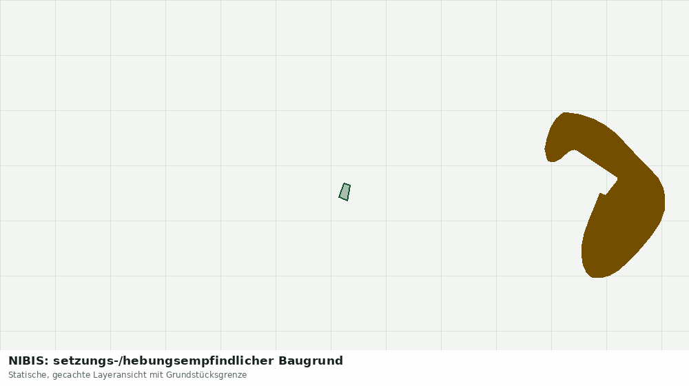 Statische Kartenansicht: NIBIS: setzungs-/hebungsempfindlicher Baugrund