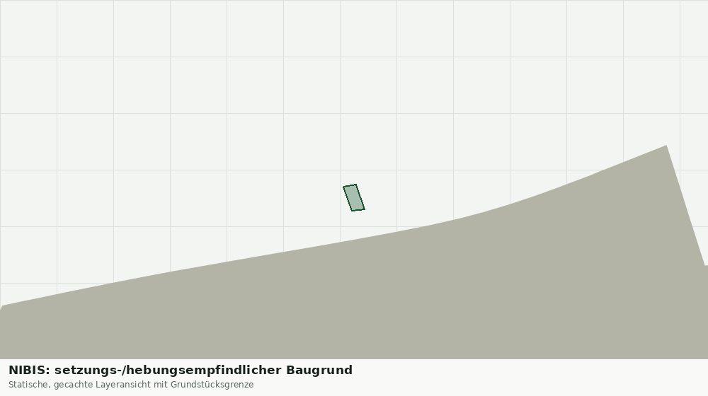 Statische Kartenansicht: NIBIS: setzungs-/hebungsempfindlicher Baugrund