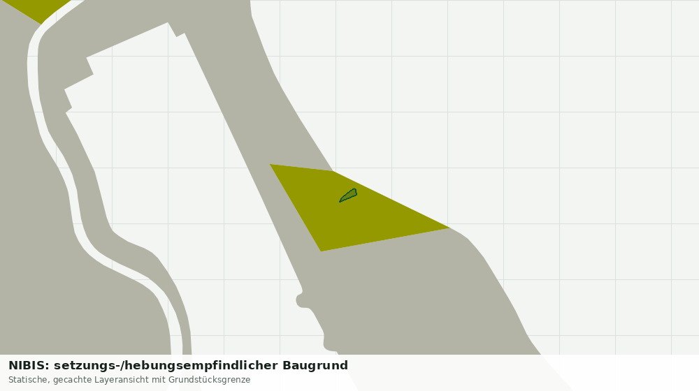 Statische Kartenansicht: NIBIS: setzungs-/hebungsempfindlicher Baugrund