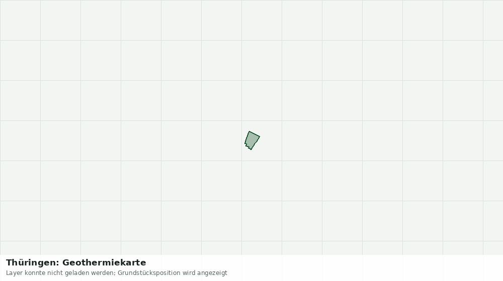 Statische Kartenansicht: Thüringen: Geothermiekarte