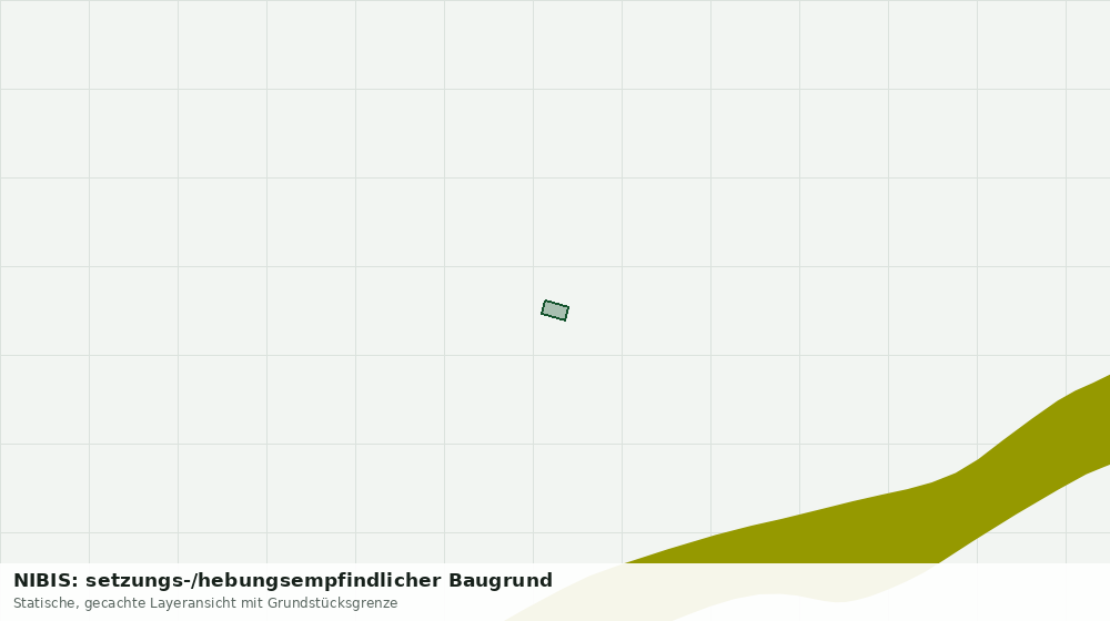 Statische Kartenansicht: NIBIS: setzungs-/hebungsempfindlicher Baugrund