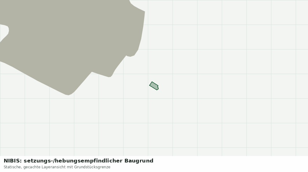 Statische Kartenansicht: NIBIS: setzungs-/hebungsempfindlicher Baugrund