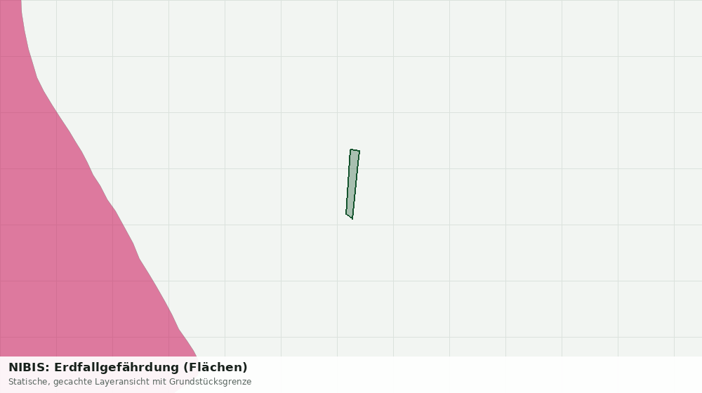 Statische Kartenansicht: NIBIS: Erdfallgefährdung (Flächen)