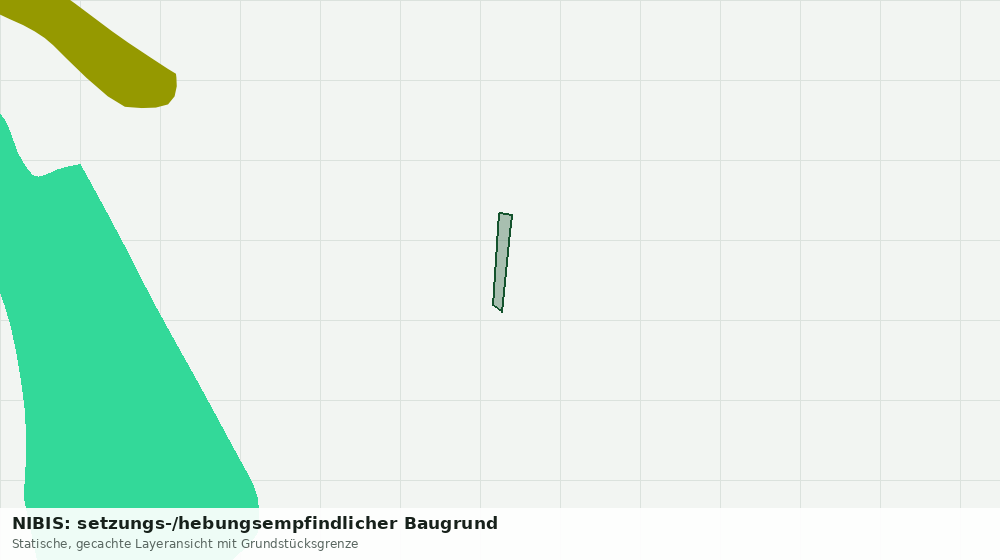 Statische Kartenansicht: NIBIS: setzungs-/hebungsempfindlicher Baugrund