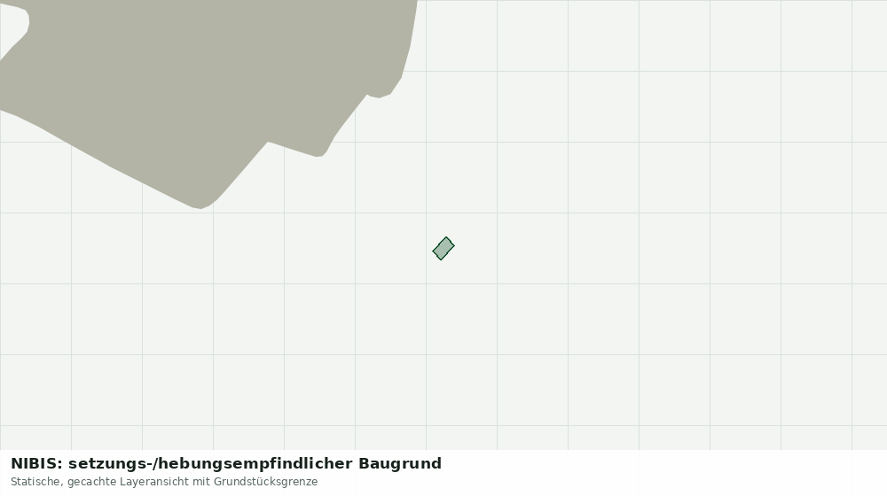 Statische Kartenansicht: NIBIS: setzungs-/hebungsempfindlicher Baugrund