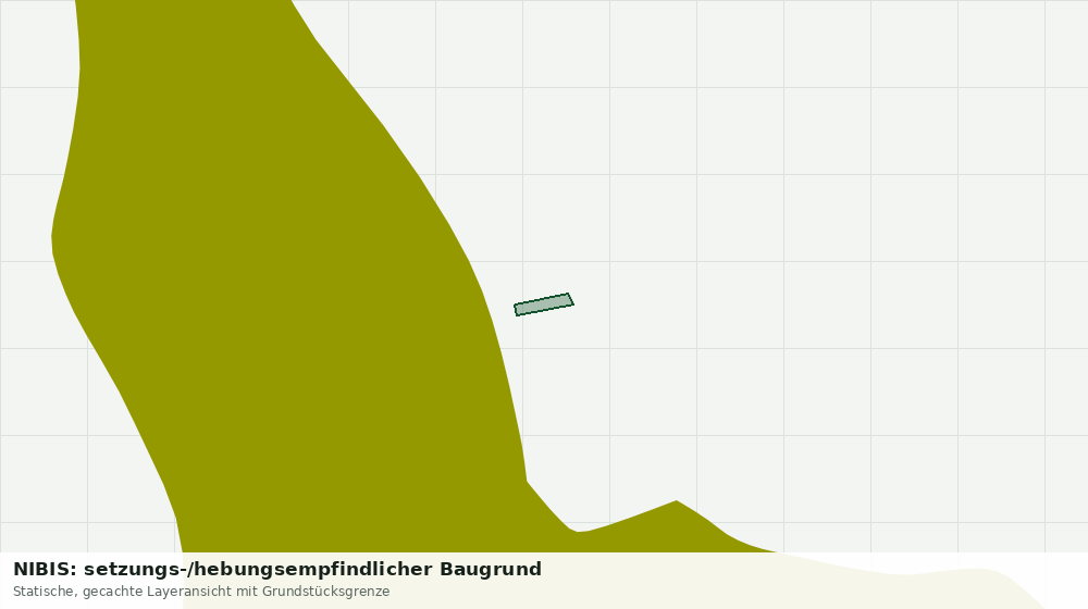 Statische Kartenansicht: NIBIS: setzungs-/hebungsempfindlicher Baugrund