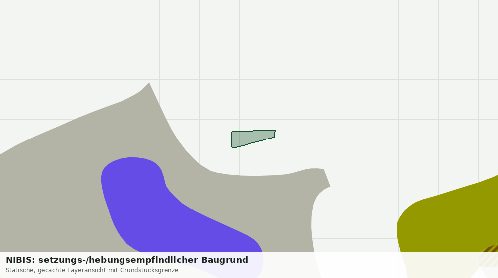 Statische Kartenansicht: NIBIS: setzungs-/hebungsempfindlicher Baugrund