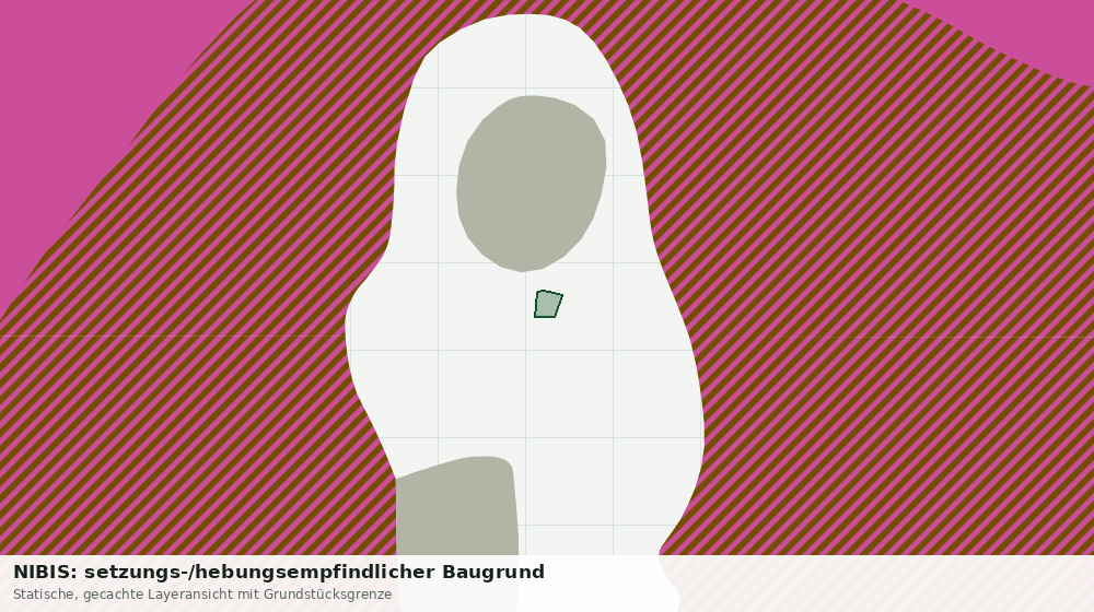 Statische Kartenansicht: NIBIS: setzungs-/hebungsempfindlicher Baugrund