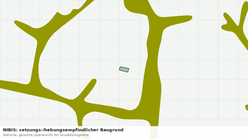 Statische Kartenansicht: NIBIS: setzungs-/hebungsempfindlicher Baugrund