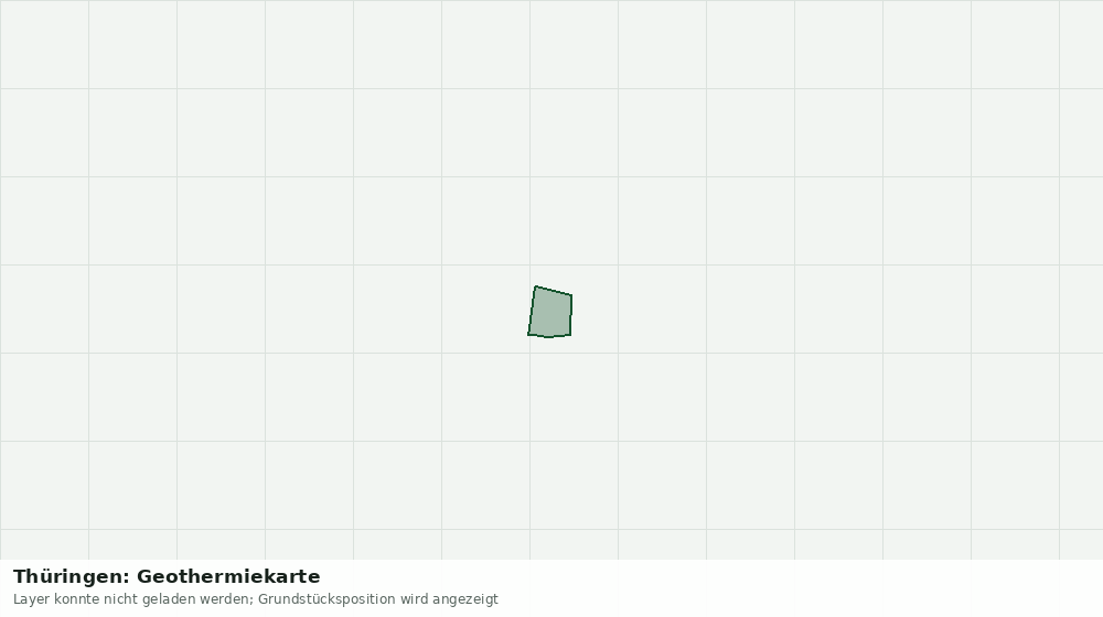 Statische Kartenansicht: Thüringen: Geothermiekarte
