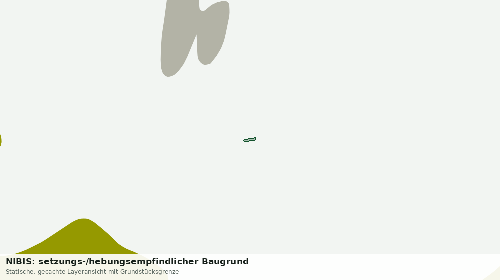 Statische Kartenansicht: NIBIS: setzungs-/hebungsempfindlicher Baugrund