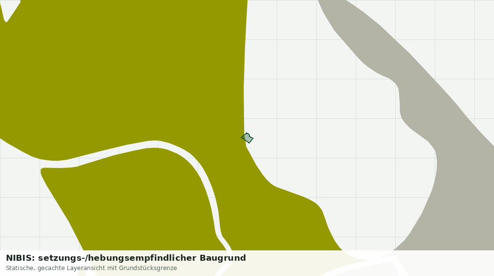 Statische Kartenansicht: NIBIS: setzungs-/hebungsempfindlicher Baugrund