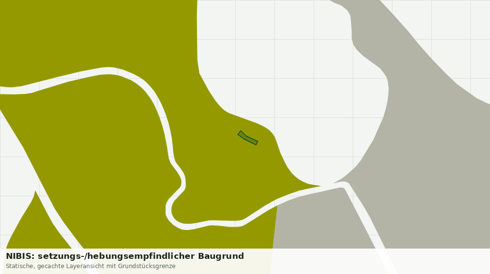 Statische Kartenansicht: NIBIS: setzungs-/hebungsempfindlicher Baugrund