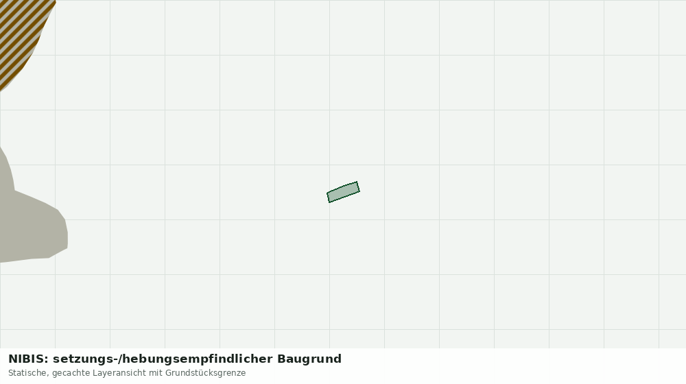 Statische Kartenansicht: NIBIS: setzungs-/hebungsempfindlicher Baugrund