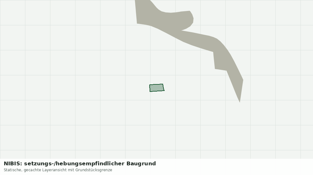 Statische Kartenansicht: NIBIS: setzungs-/hebungsempfindlicher Baugrund