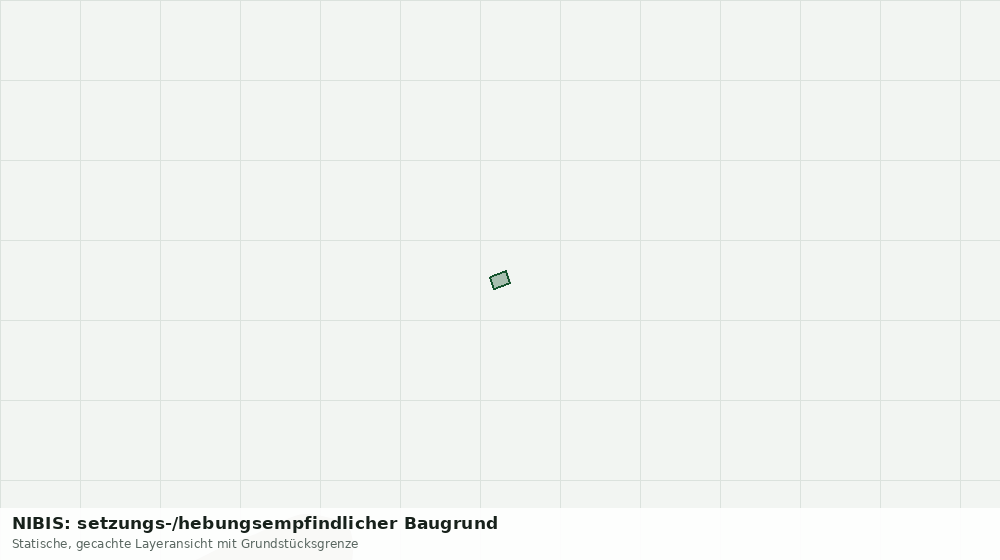 Statische Kartenansicht: NIBIS: setzungs-/hebungsempfindlicher Baugrund