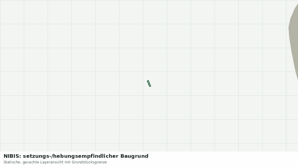 Statische Kartenansicht: NIBIS: setzungs-/hebungsempfindlicher Baugrund