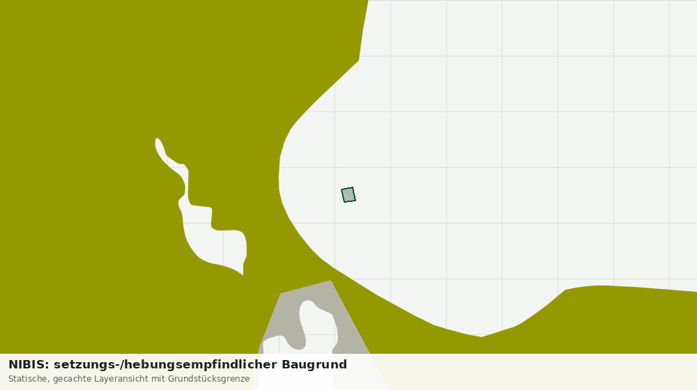 Statische Kartenansicht: NIBIS: setzungs-/hebungsempfindlicher Baugrund