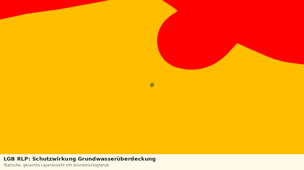 Statische Kartenansicht: LGB RLP: Schutzwirkung Grundwasserüberdeckung