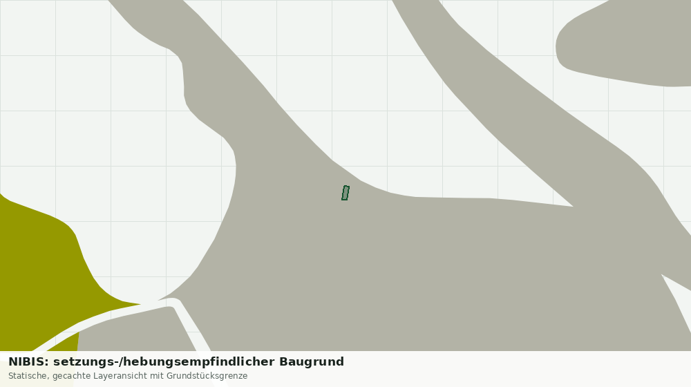 Statische Kartenansicht: NIBIS: setzungs-/hebungsempfindlicher Baugrund