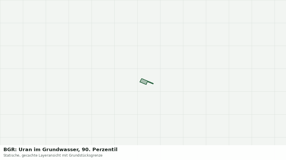 Statische Kartenansicht: BGR: Uran im Grundwasser, 90. Perzentil