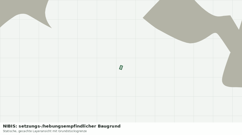 Statische Kartenansicht: NIBIS: setzungs-/hebungsempfindlicher Baugrund