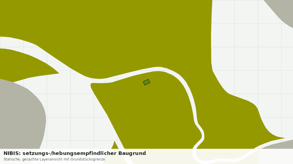Statische Kartenansicht: NIBIS: setzungs-/hebungsempfindlicher Baugrund
