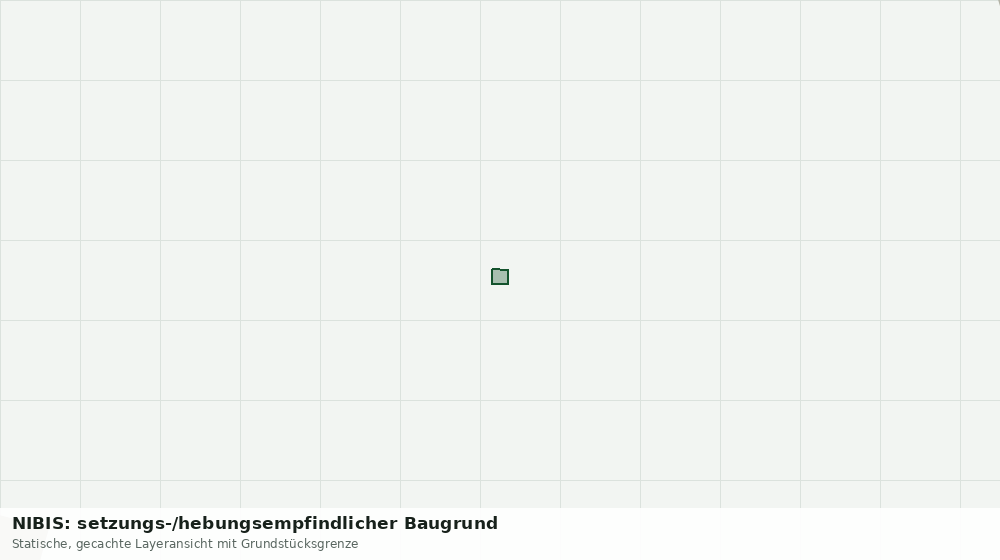 Statische Kartenansicht: NIBIS: setzungs-/hebungsempfindlicher Baugrund