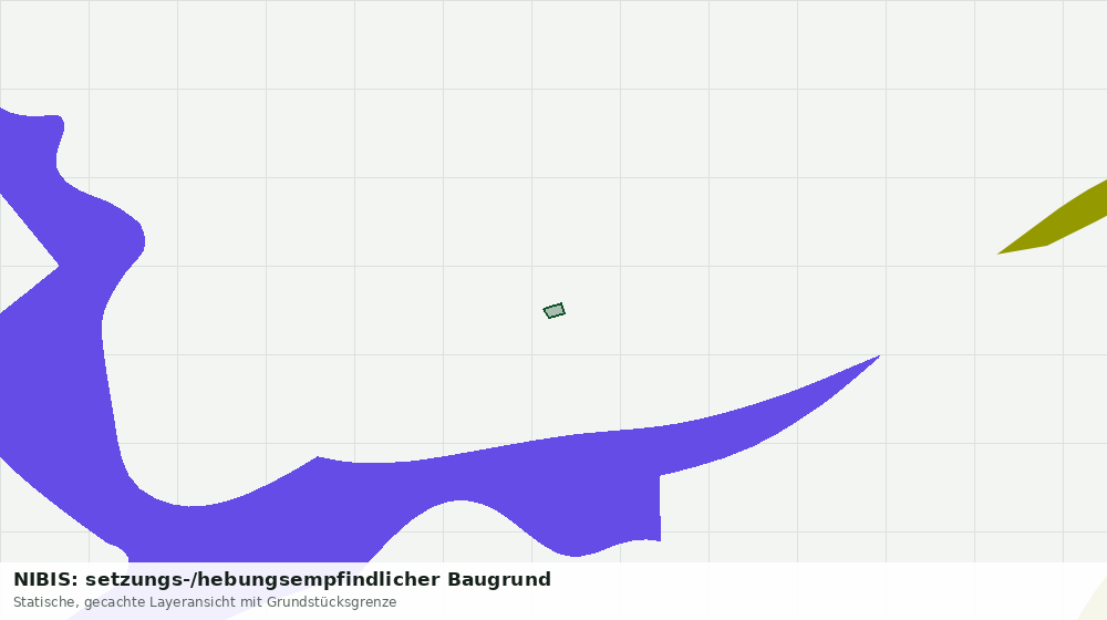 Statische Kartenansicht: NIBIS: setzungs-/hebungsempfindlicher Baugrund