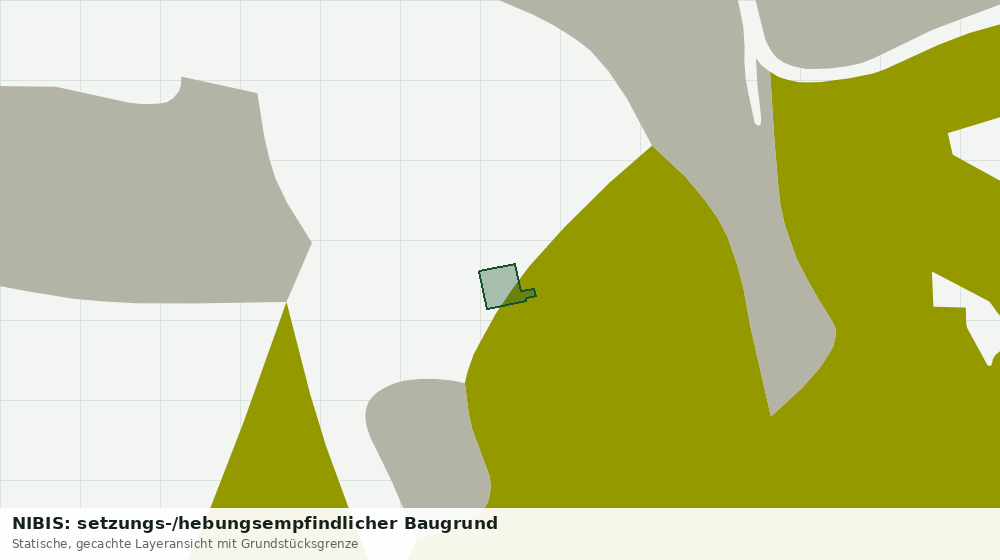 Statische Kartenansicht: NIBIS: setzungs-/hebungsempfindlicher Baugrund