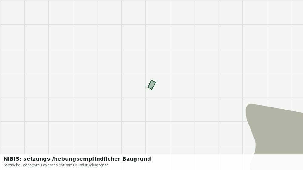 Statische Kartenansicht: NIBIS: setzungs-/hebungsempfindlicher Baugrund