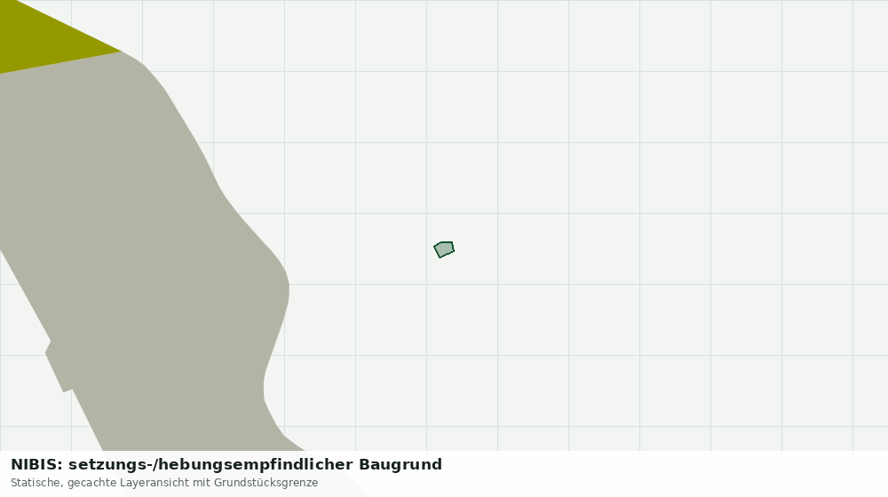 Statische Kartenansicht: NIBIS: setzungs-/hebungsempfindlicher Baugrund