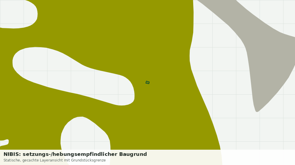 Statische Kartenansicht: NIBIS: setzungs-/hebungsempfindlicher Baugrund