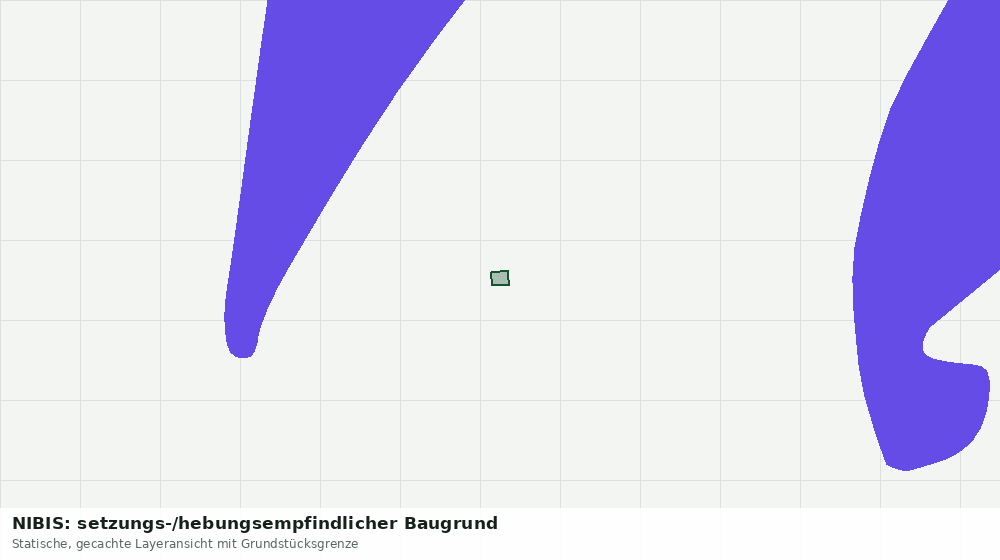 Statische Kartenansicht: NIBIS: setzungs-/hebungsempfindlicher Baugrund