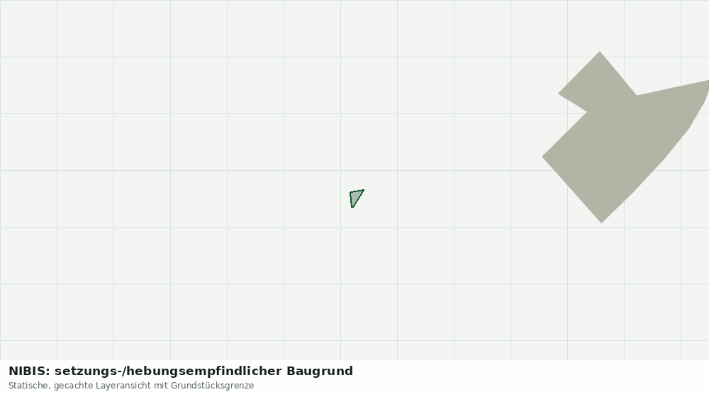 Statische Kartenansicht: NIBIS: setzungs-/hebungsempfindlicher Baugrund