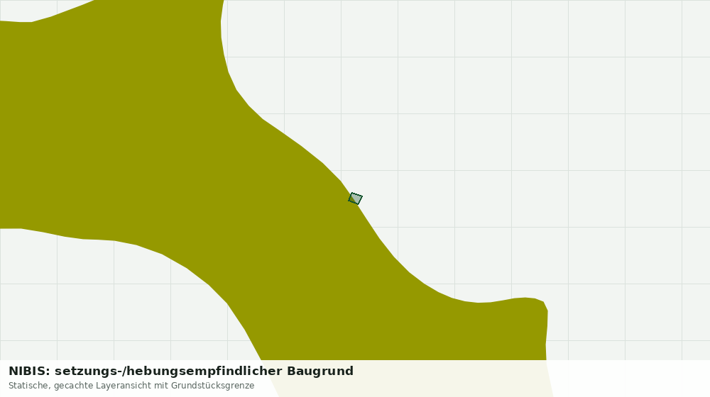 Statische Kartenansicht: NIBIS: setzungs-/hebungsempfindlicher Baugrund