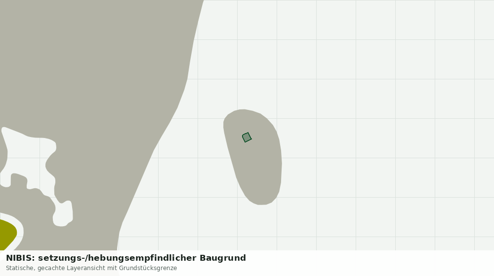 Statische Kartenansicht: NIBIS: setzungs-/hebungsempfindlicher Baugrund