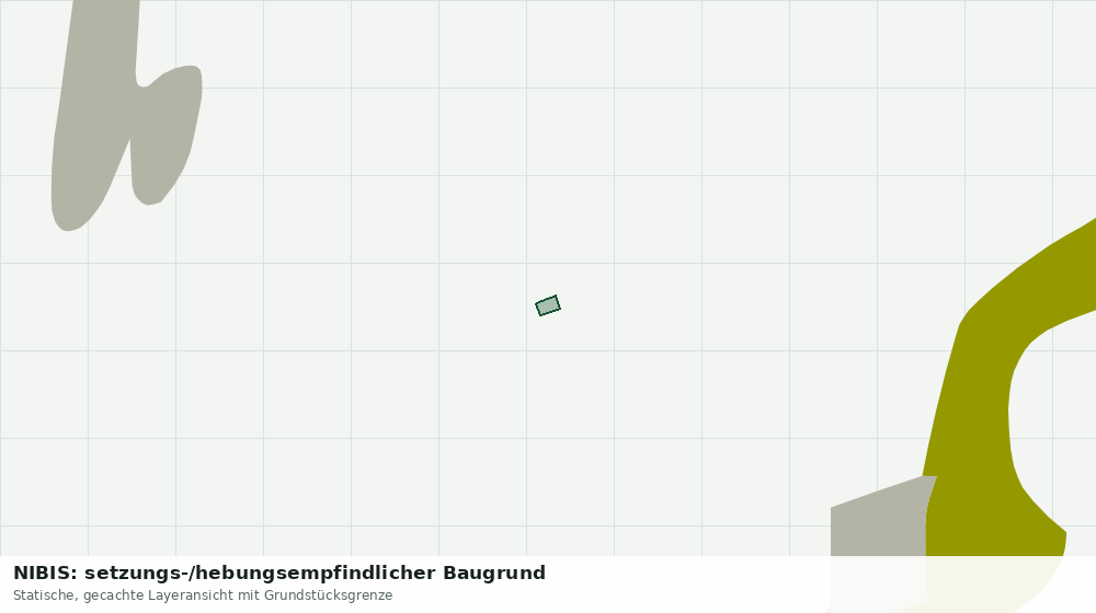 Statische Kartenansicht: NIBIS: setzungs-/hebungsempfindlicher Baugrund
