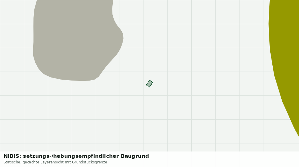 Statische Kartenansicht: NIBIS: setzungs-/hebungsempfindlicher Baugrund