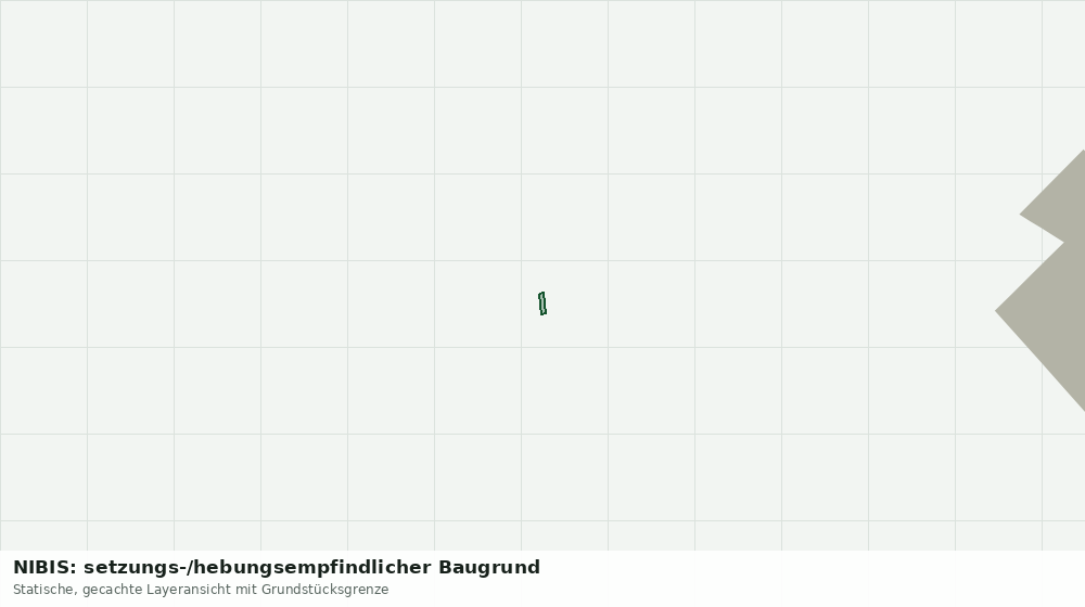 Statische Kartenansicht: NIBIS: setzungs-/hebungsempfindlicher Baugrund