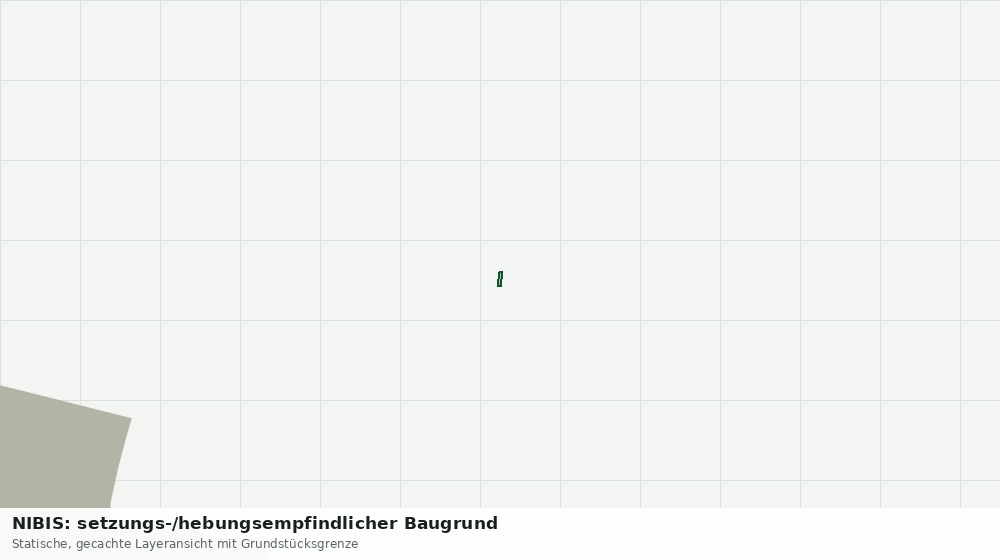 Statische Kartenansicht: NIBIS: setzungs-/hebungsempfindlicher Baugrund
