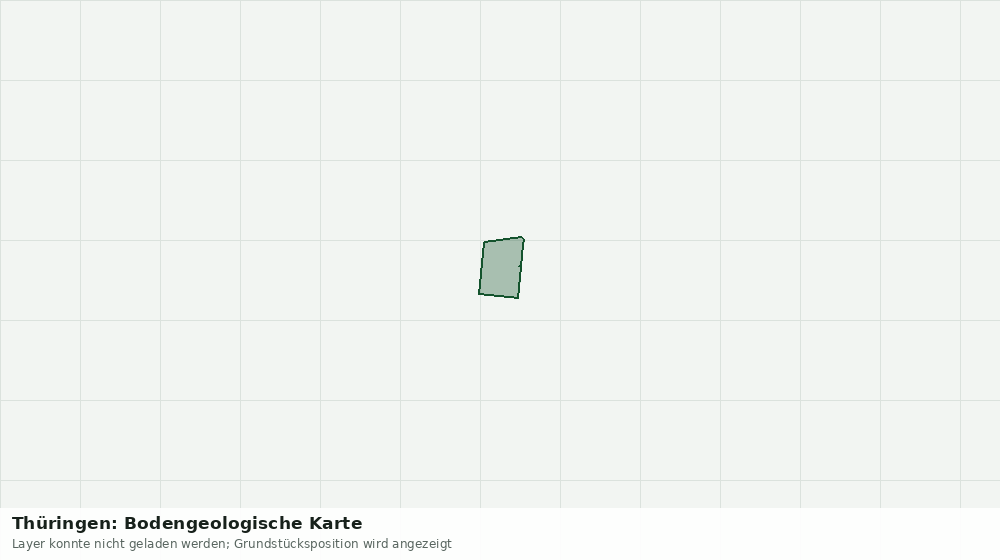 Statische Kartenansicht: Thüringen: Bodengeologische Karte