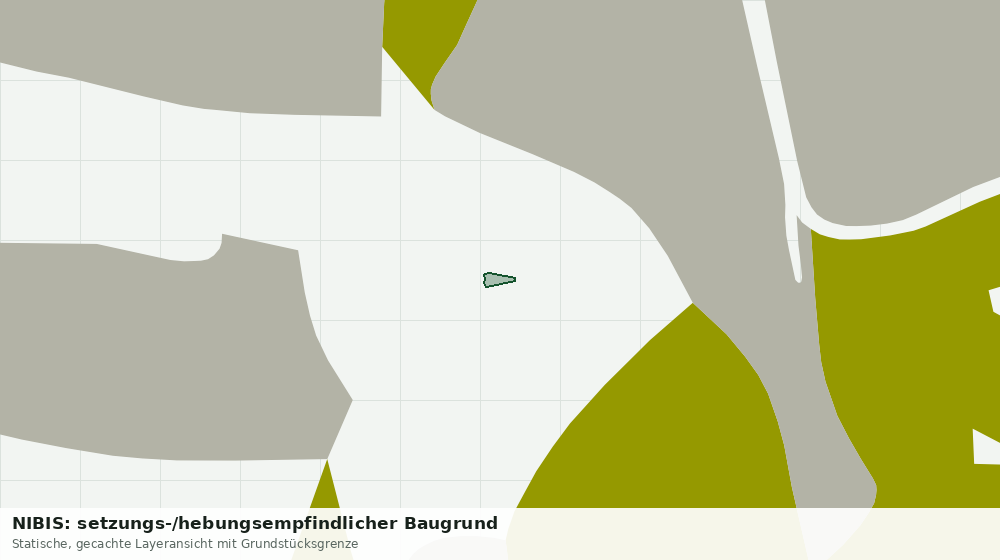Statische Kartenansicht: NIBIS: setzungs-/hebungsempfindlicher Baugrund