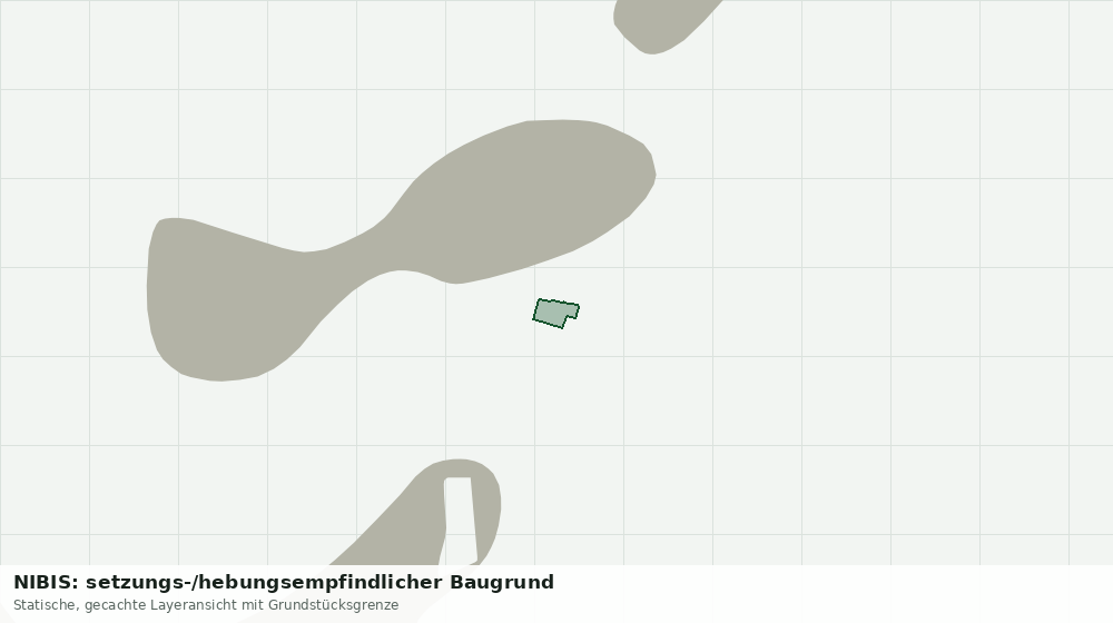 Statische Kartenansicht: NIBIS: setzungs-/hebungsempfindlicher Baugrund