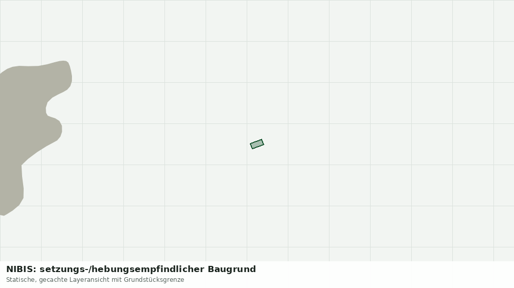 Statische Kartenansicht: NIBIS: setzungs-/hebungsempfindlicher Baugrund