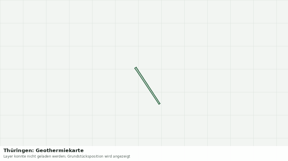 Statische Kartenansicht: Thüringen: Geothermiekarte