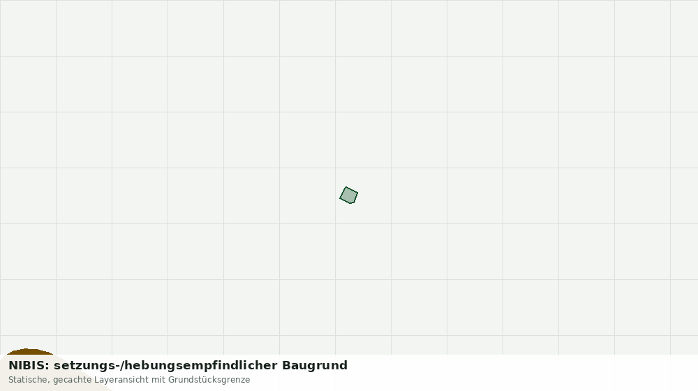 Statische Kartenansicht: NIBIS: setzungs-/hebungsempfindlicher Baugrund